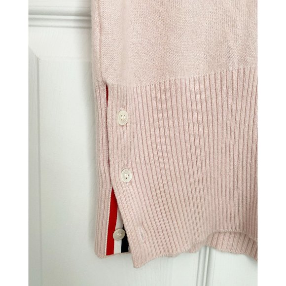 Thom Browne Pink Cashmere Cardigan, size 42 (fits like a fitted size Small). - Picture 10 of 15